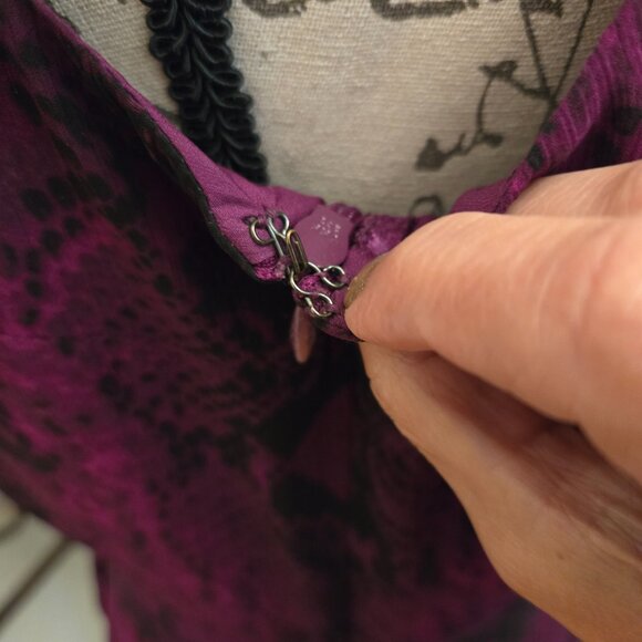 WHBM Sleeveless Pleated Halter Midi Dress, Sz 10 - Picture 13 of 15